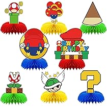 Amazon.com: Super Mario Brothers Centerpiece Decorating Kit
